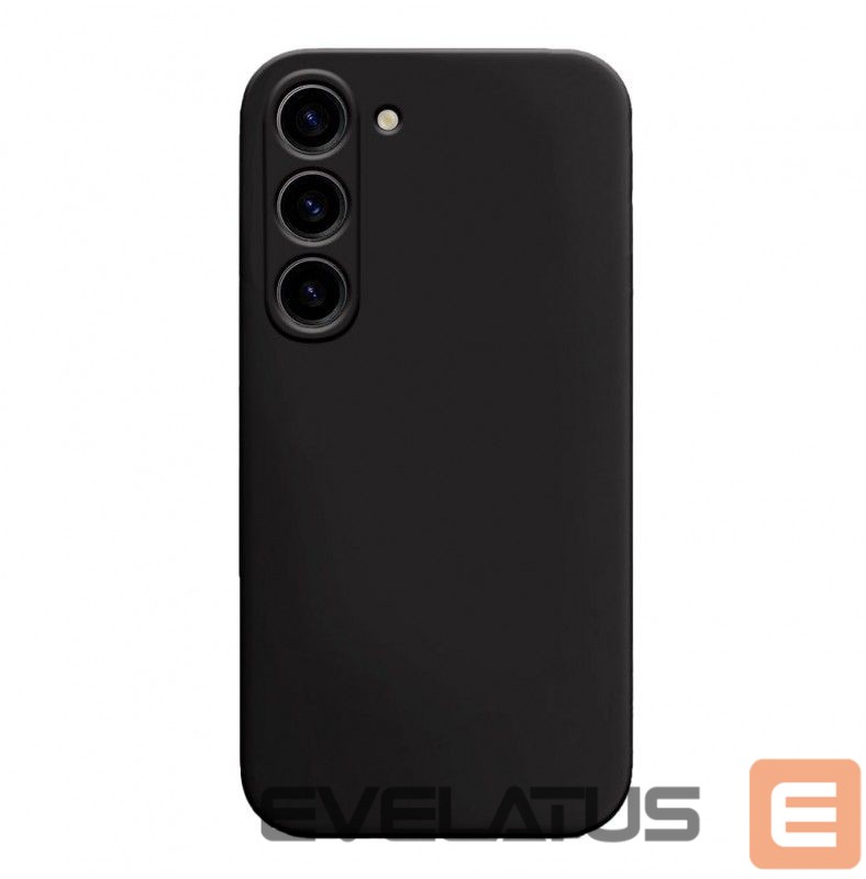 Aizmugurējais vāciņš Evelatus Samsung Galaxy A35 Premium Soft Touch Silicone Case Black