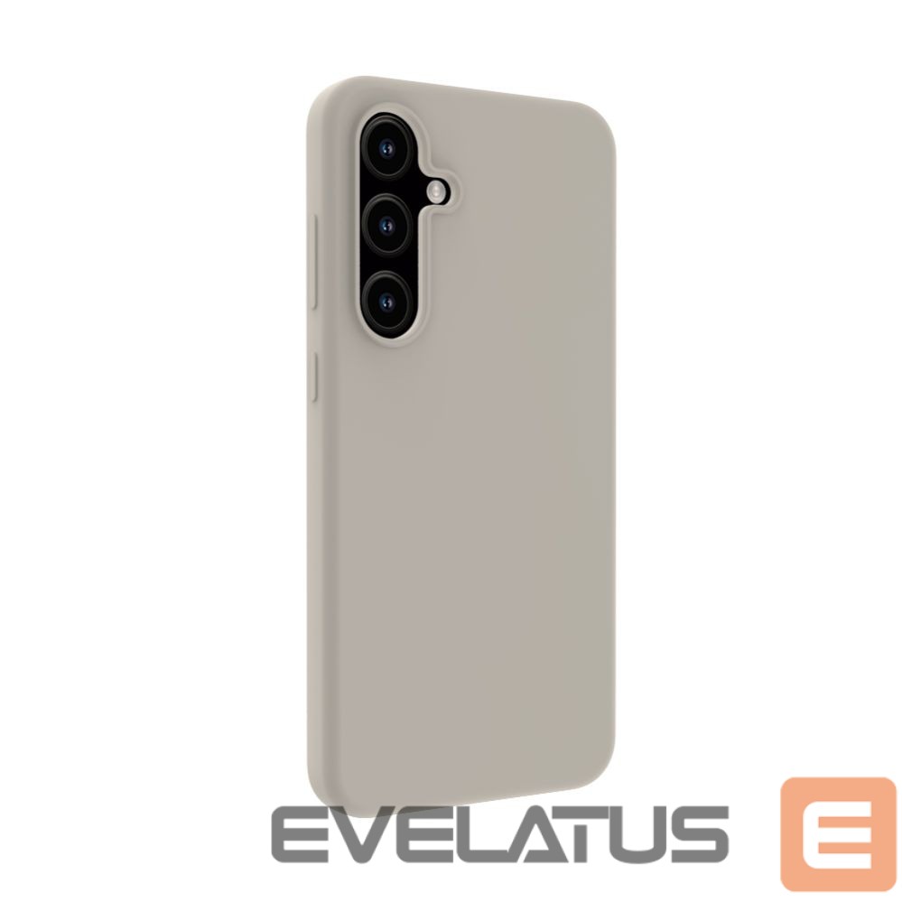 Aizmugurējais vāciņš Evelatus Samsung Galaxy S24 Premium Soft Touch Silicone Case Silver