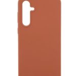 Aizmugurējais vāciņš Evelatus Samsung Galaxy S24 Premium Soft Touch Silicone Case Brown