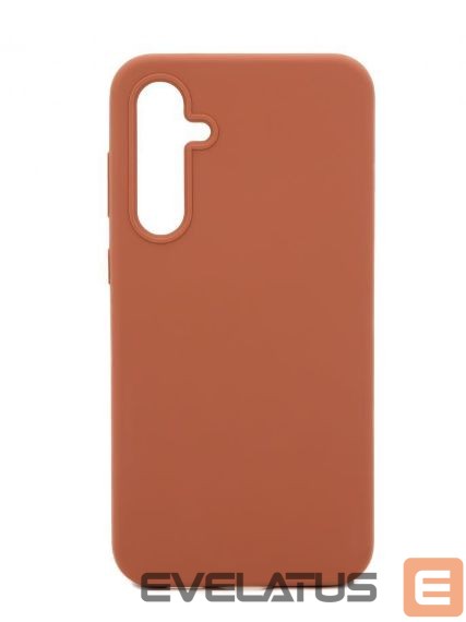Aizmugurējais vāciņš Evelatus Samsung Galaxy S24 Premium Soft Touch Silicone Case Brown