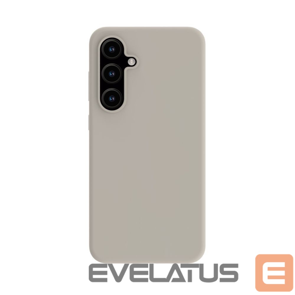 Aizmugurējais vāciņš Evelatus Samsung Galaxy S24 Ultra Premium Soft Touch Silicone Case Silver