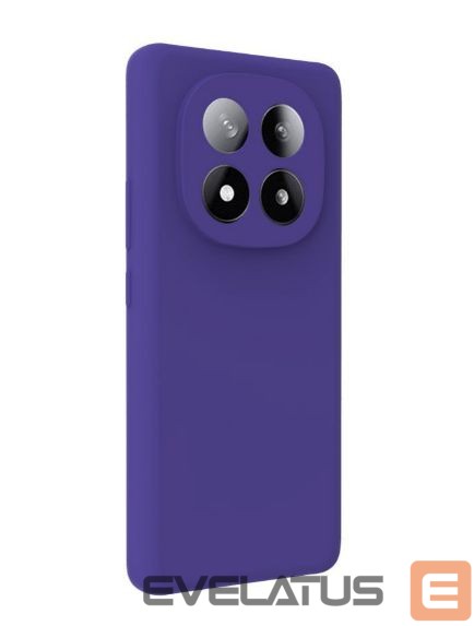 Aizmugurējais vāciņš Evelatus Xiaomi Poco M6 Pro Premium Soft Touch Silicone Case Purple