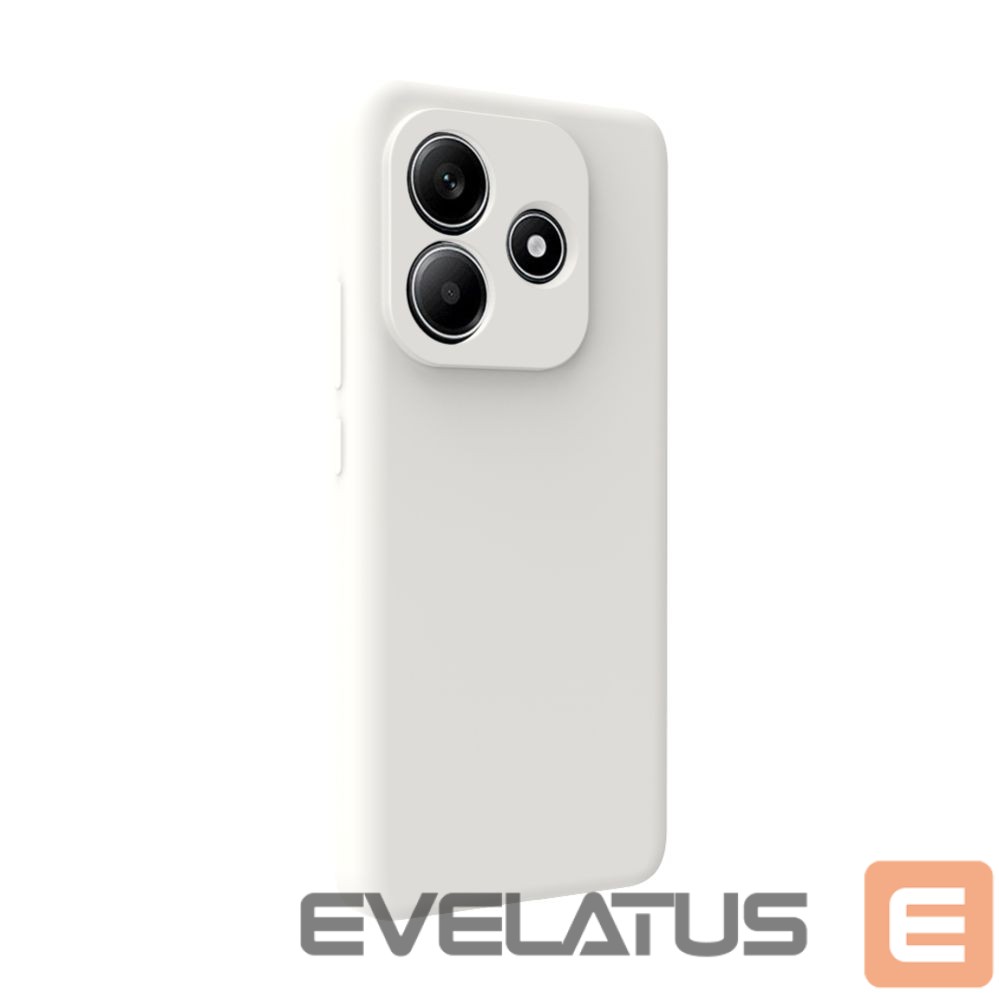 Aizmugurējais vāciņš Evelatus Xiaomi Poco X6 Premium Soft Touch Silicone Case White