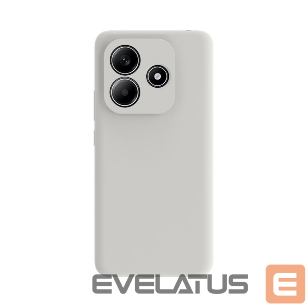 Aizmugurējais vāciņš Evelatus Xiaomi Poco X6 Premium Soft Touch Silicone Case White
