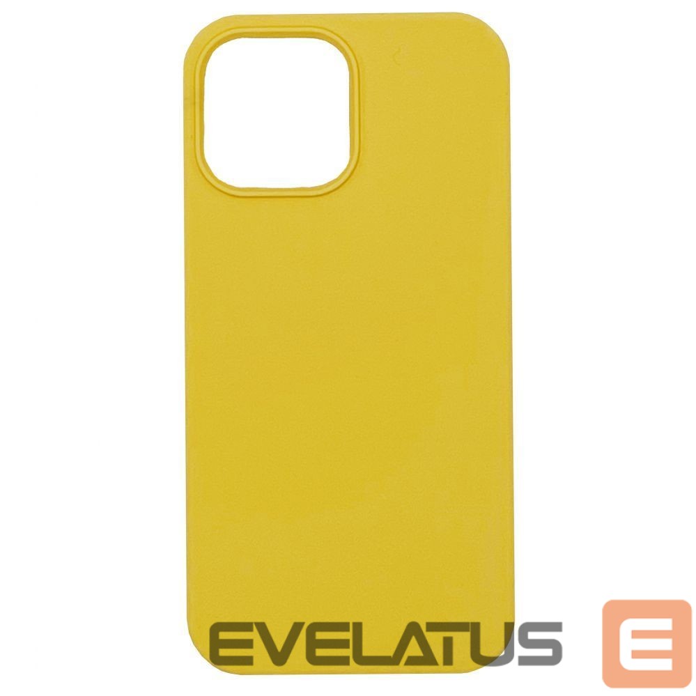 Aizmugurējais vāciņš Evelatus Xiaomi Poco X6 Pro Premium Soft Touch Silicone Case Yellow