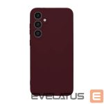 Aizmugurējais vāciņš Evelatus Samsung Galaxy A15 Premium Soft Touch Silicone Case Plum