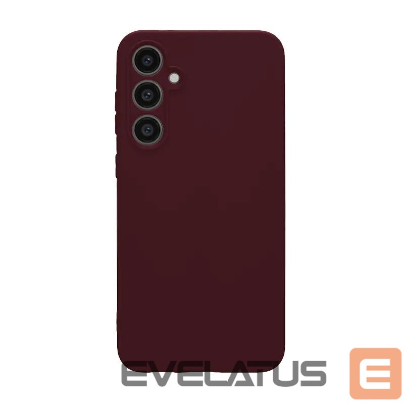 Aizmugurējais vāciņš Evelatus Samsung Galaxy A15 Premium Soft Touch Silicone Case Plum