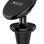 Auto turētājs yesido  C175 One-touch Opening 360 Adjustable Viewing Angle Mini Suction Cup Ejector Clip Phone Holder Black