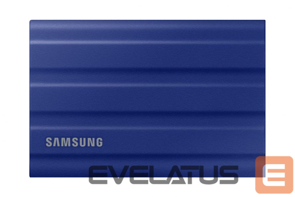 Datoru piederumi Samsung SAMSUNG Portable SSD T7 Shield 1TB blue