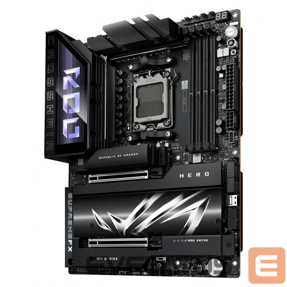 Pamatplate Intel procesorsiem Asus MB X870E S1718 ATX/ROG CROSSHAIR X870E HERO
