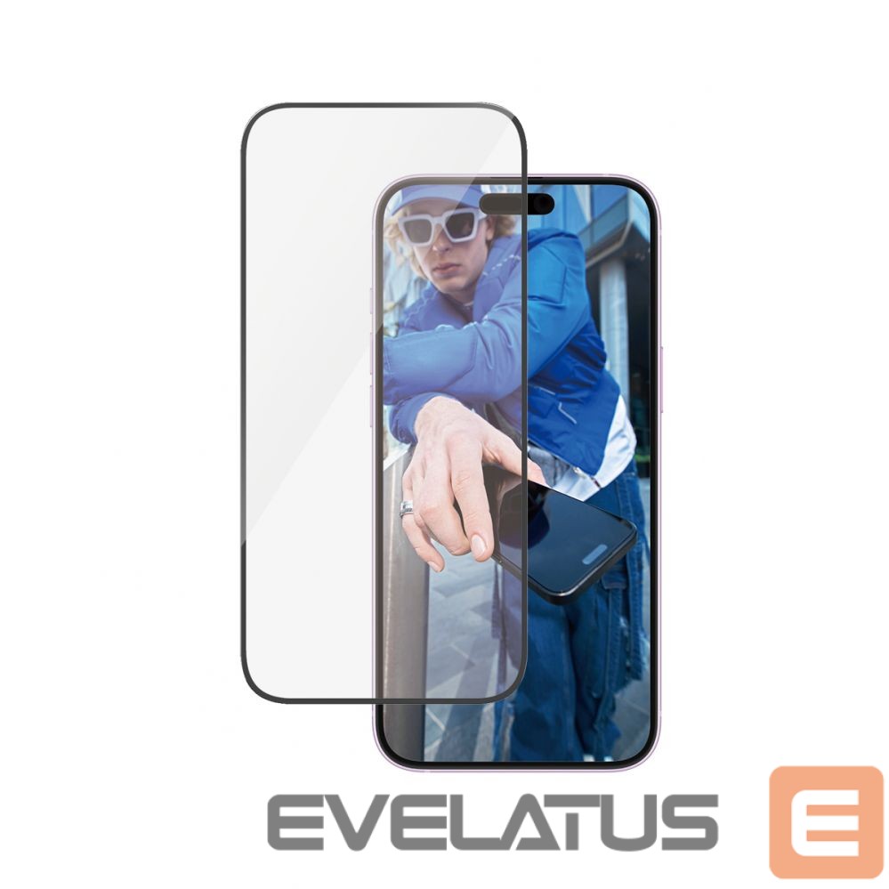 Aizmugurējais vāciņš PanzerGlass Screen Protector iPhone 16 Plus / iPhone 15 Plus | Ultra-Wide Fit |