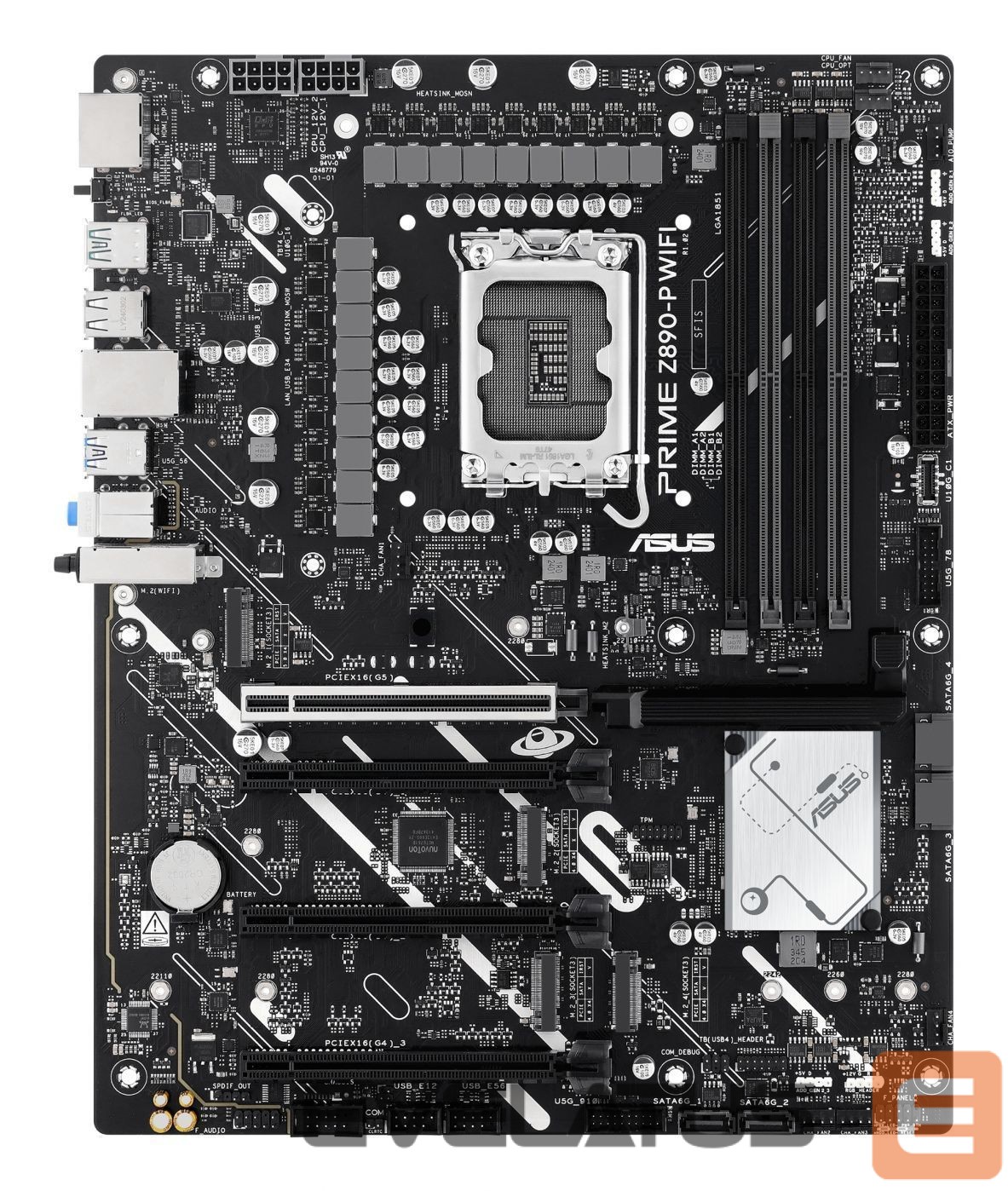 Pamatplate Intel procesorsiem Asus MB Z890 S1851 ATX/PRIME Z890-P WIFI