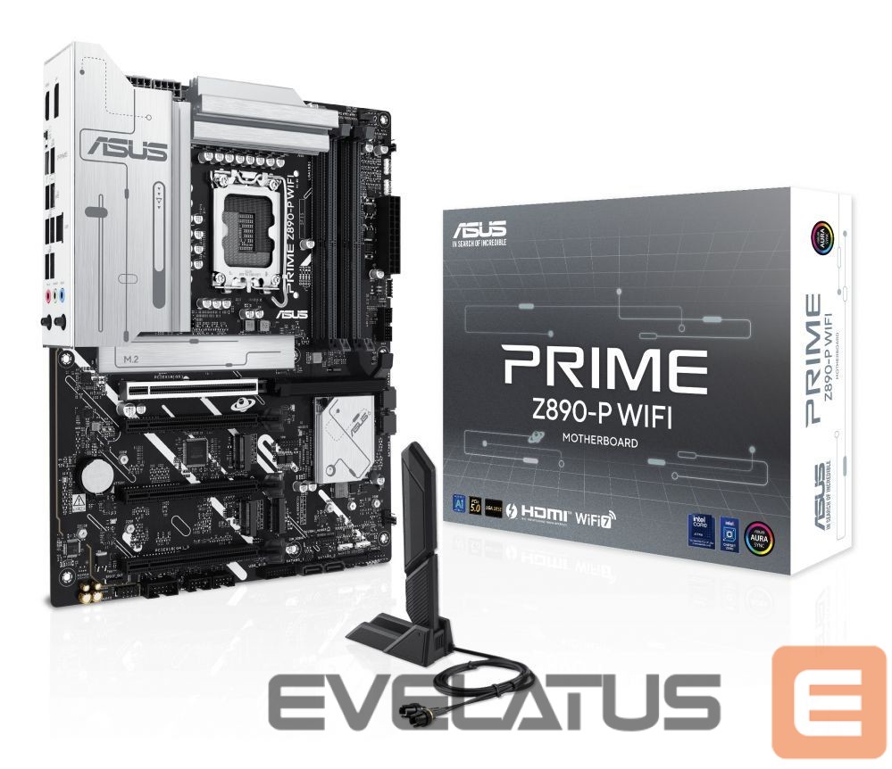 Pamatplate Intel procesorsiem Asus MB Z890 S1851 ATX/PRIME Z890-P WIFI