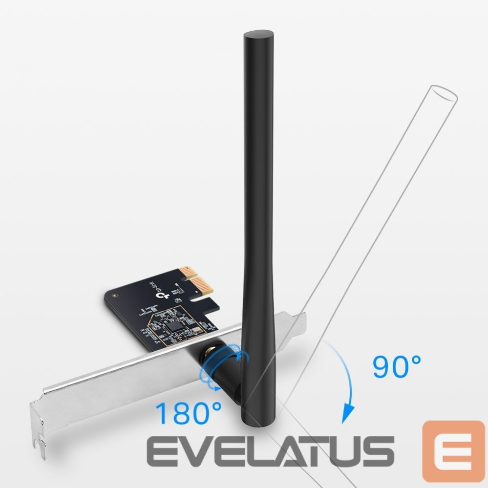 Nevadāms centrmezgls TP-Link WRL ADAPTER 600MBPS/DUAL BAND ARCHER T2E