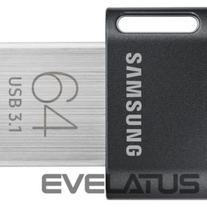 Zibatmiņa Samsung  FIT Plus MUF-64AB/APC 64 GB, USB 3.1, Black/Silver 