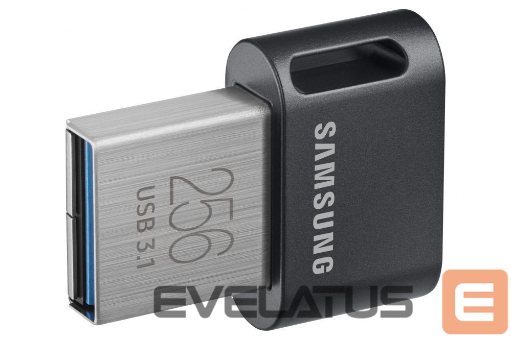 Zibatmiņa Samsung FIT Plus MUF-256AB/APC 256 GB, USB 3.1, Black/Silver