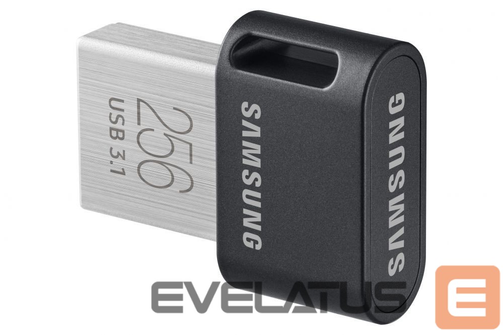 Zibatmiņa Samsung FIT Plus MUF-256AB/APC 256 GB, USB 3.1, Black/Silver