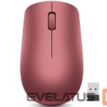 Datora pele Lenovo  530 Wireless mouse, 2.4 GHz Wireless via Nano USB, Cherry Red 