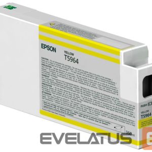Aksesuāri un izejmateriāli EPSON  UltraChrome HDR T596400 Ink Cartridge, Yellow 