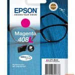 Aksesuāri un izejmateriāli EPSON  DURABrite Ultra 408L Ink cartrige, Magenta 