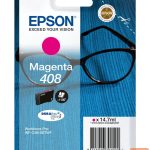 Aksesuāri un izejmateriāli EPSON  DURABrite Ultra 408L Ink cartrige, Magenta 