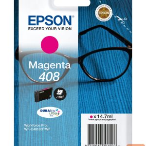 Aksesuāri un izejmateriāli EPSON  DURABrite Ultra 408L Ink cartrige, Magenta 
