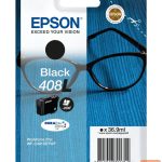 Aksesuāri un izejmateriāli EPSON  408L DURABrite Ultra Ink, Black 