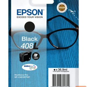 Aksesuāri un izejmateriāli EPSON  408L DURABrite Ultra Ink, Black 