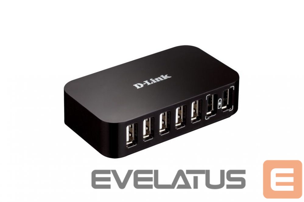 Rūteris D-link 7-Port USB 2.0 Hub DUB-H7/E