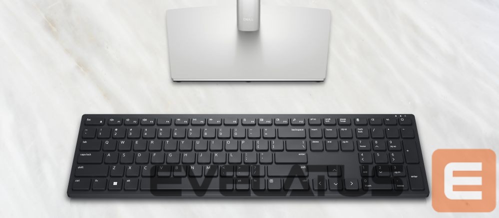 Datora tastatūra Dell Keyboard KB500 Wireless, US, Black