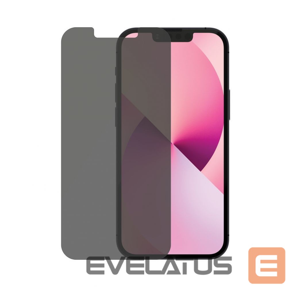 Aizmugurējais vāciņš PanzerGlass Apple, iPhone 13 Mini, Tempered glass, Black, Privacy Screen Protector