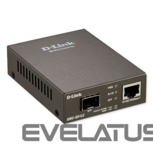 Nevadāms centrmezgls D-link  1000BaseT to SFP Standalone Media Converter DMC-G01LC Gigabit SFP port, 10/100/1000 Mbps port 