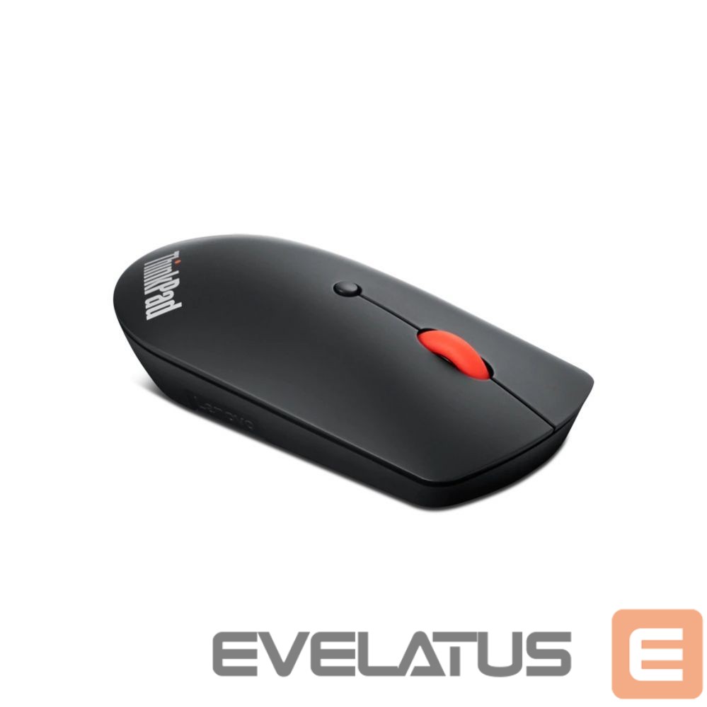 Datora pele Lenovo ThinkPad Bluetooth Silent Mouse Black, Bluetooth 5.0