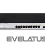 Serveru  - Citi piederumi D-link  10-Port Gigabit Smart Managed Switch DGS-1210-10 Managed L2+, Rackmountable 