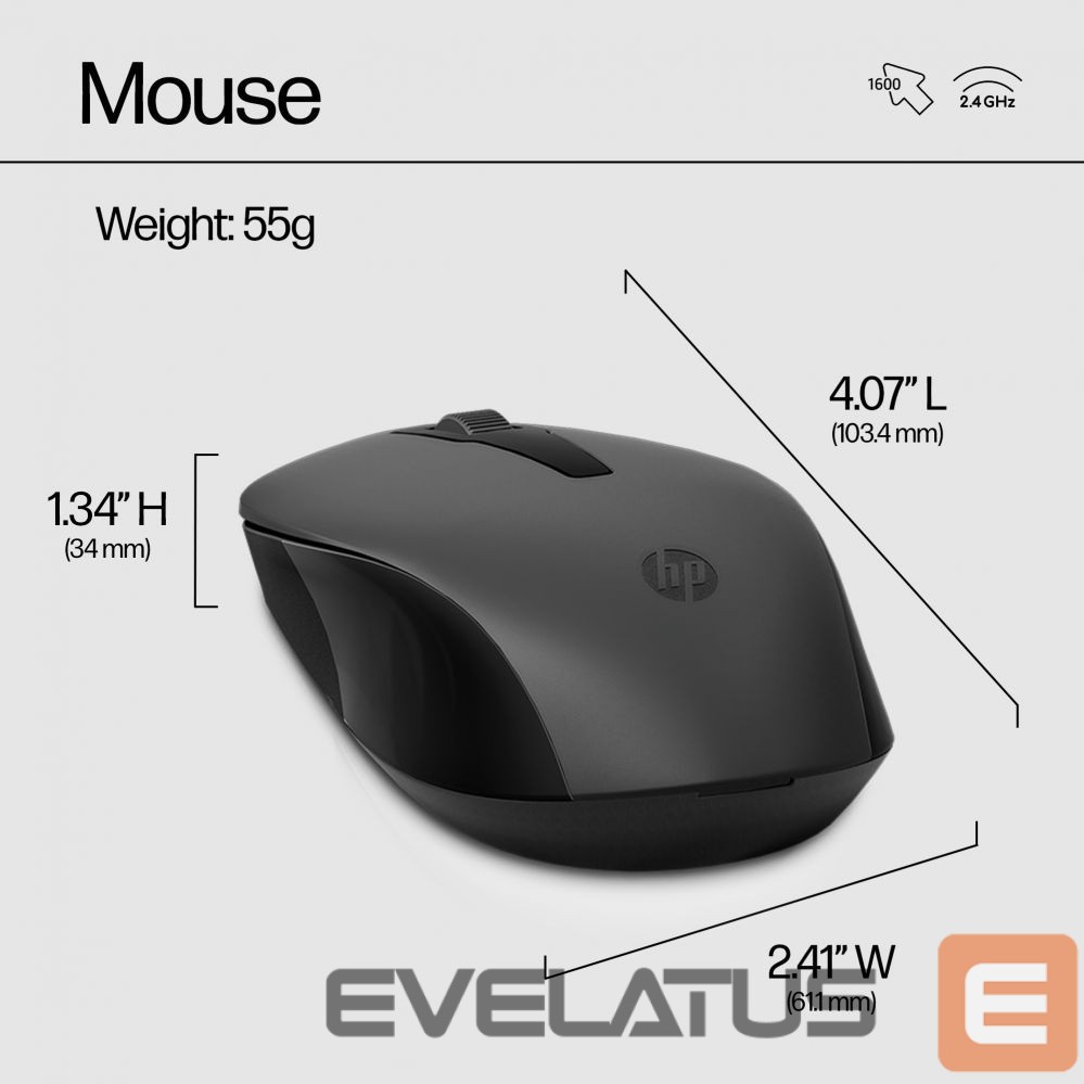 Datora tastatūra HP HP 330 Wireless Mouse and Keyboard (EN)