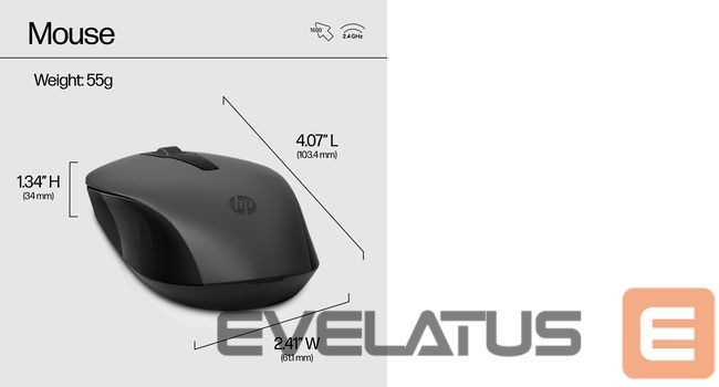 Datora tastatūra HP HP 330 Wireless Mouse and Keyboard (EN)