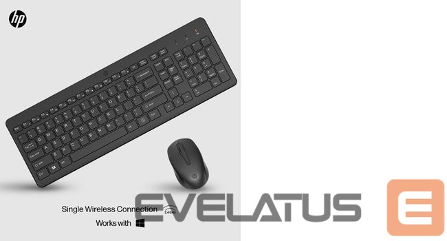 Datora tastatūra HP HP 330 Wireless Mouse and Keyboard (EN)