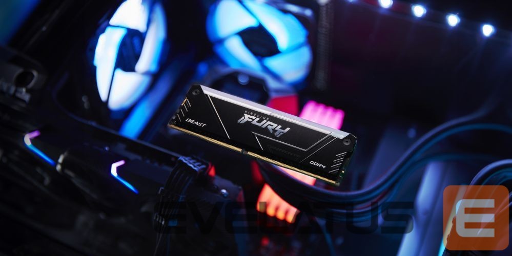 Operatīv atmiņa DDR4 Kingston Fury Beast 16GB DDR4-3200 CL16 288-Pin DIMM Kit