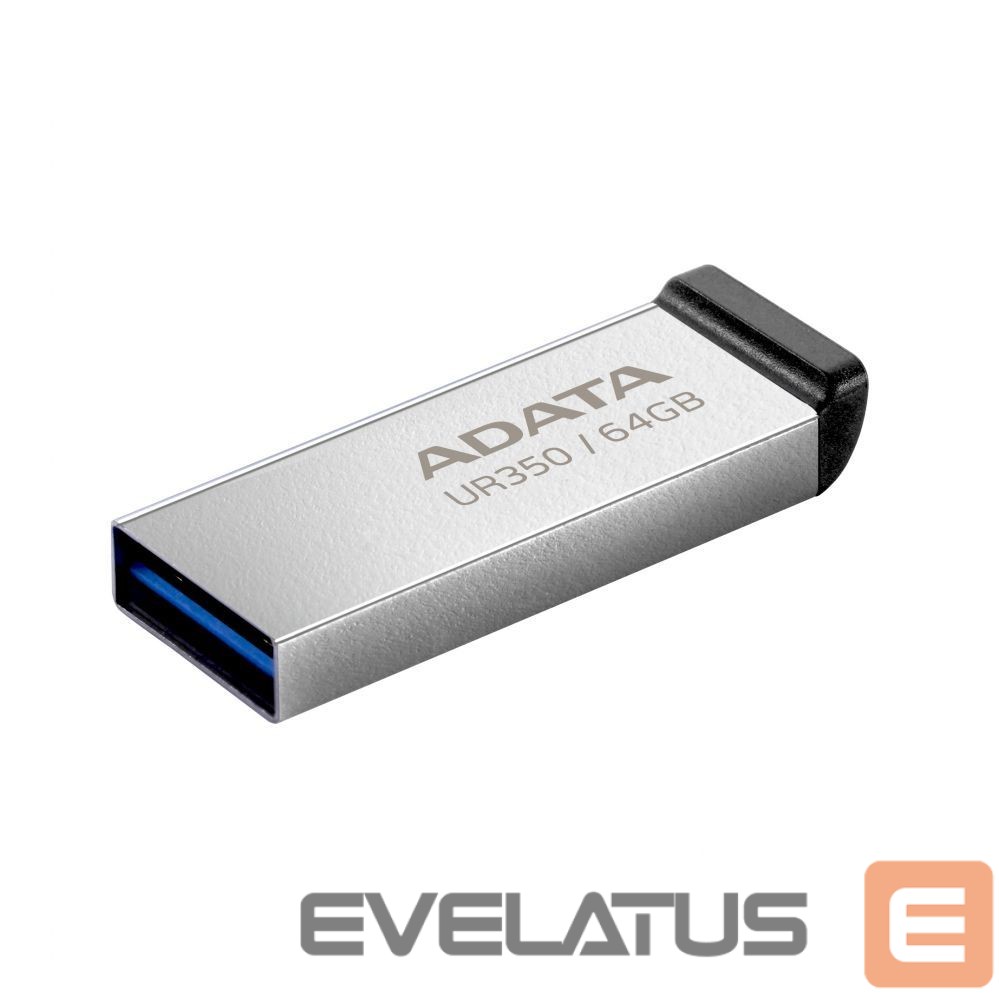 Zibatmiņa ADATA UR350 64GB USB Flash Drive, Black