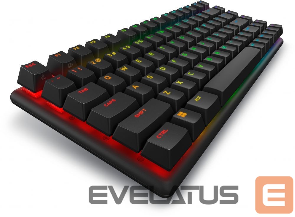 Datora tastatūra Dell 545-BBFQ Alienware Pro Gaming Keyboard Wireless US Alienware Linear Mechanical Dark Side of the Moon Bluetooth