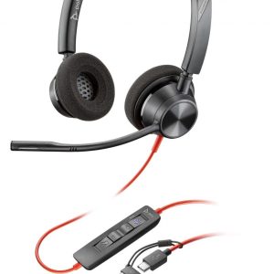 Datortehnikas aksesuāri HP  HP Poly BW 3320 Stereo -M USB-C +USB-C/A 