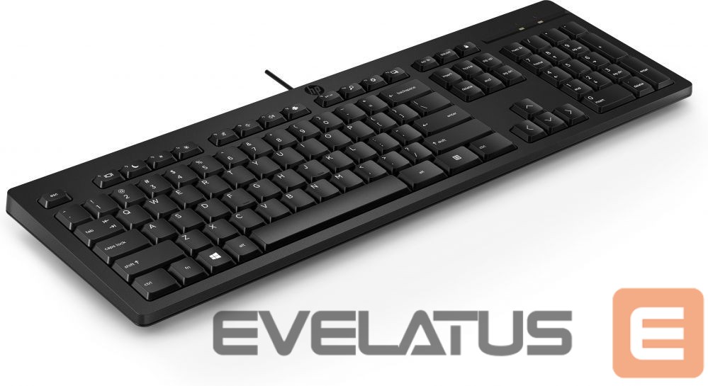 Datortehnikas aksesuāri HP HP 125 USB WD KBD Bulk 12
