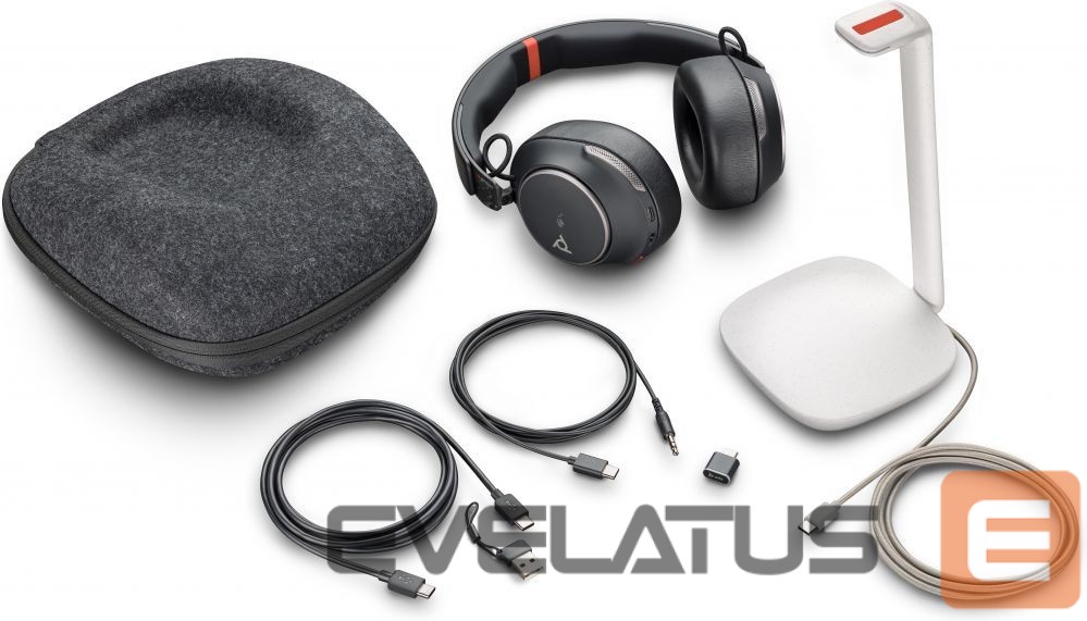 Datortehnikas aksesuāri HP HP Poly Voyager 85 UC MS Teams Headset