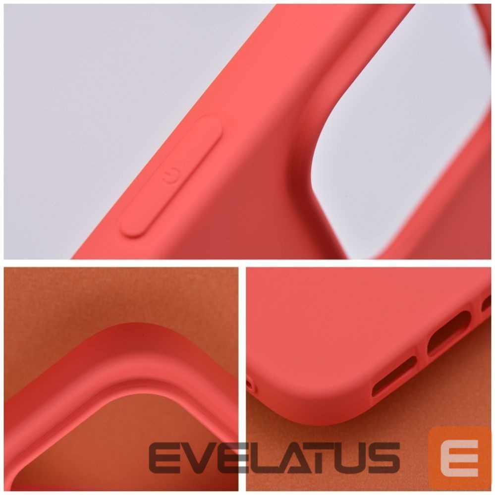 Aizmugurējais vāciņš OEM - Case for iPhone 15 PRO Silicone peach