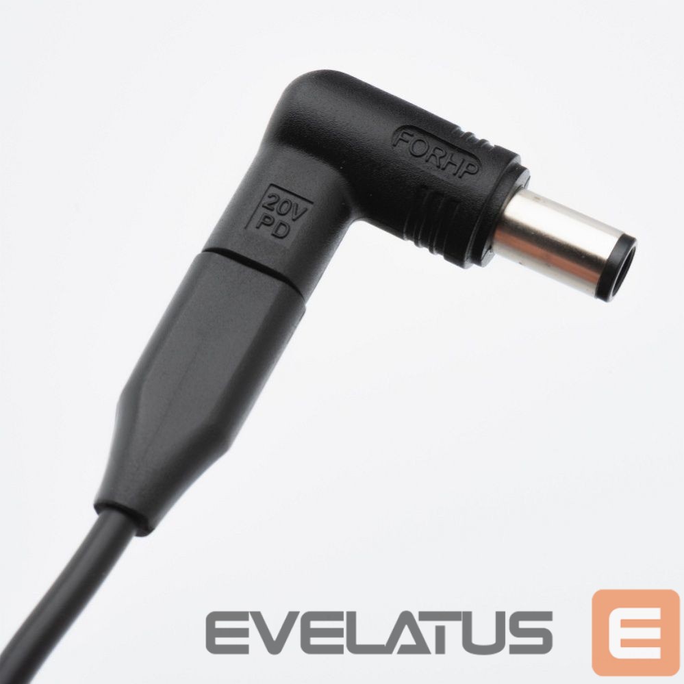 Adapteris Forcell FORCELL F-ENERGY E856 uniwersal laptop charger 90W USB C + 6 adaptors - black