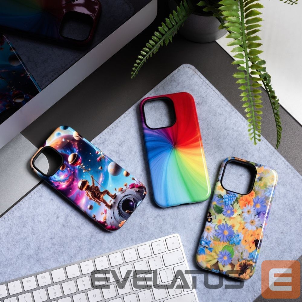 Aizmugurējais vāciņš OEM - Case double layer for sublimation compatible with MagSafe for IPHONE 17 Pro Max