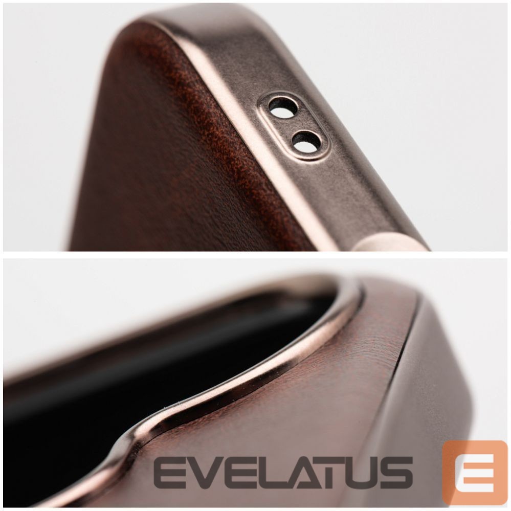 Aizmugurējais vāciņš OEM - Case for iPhone 17 Gentleman Mag Cover compatible with MagSafe brown