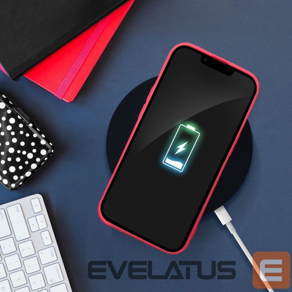 Aizmugurējais vāciņš OEM - Case for iPhone 15 PRO Silicone peach