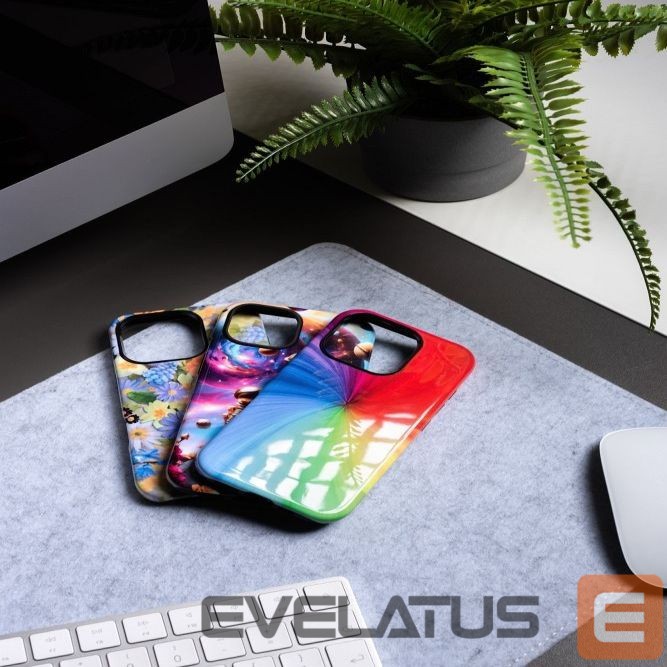 Aizmugurējais vāciņš OEM - Case double layer for sublimation compatible with MagSafe for IPHONE 17 Pro Max