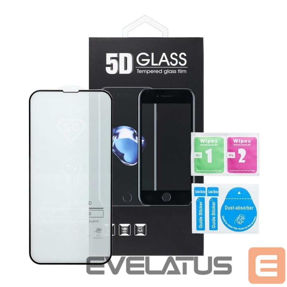 Aizsargstikls OEM - 5D Full Glue Tempered Glass - for Xiaomi 15 Pro / 15 Ultra black